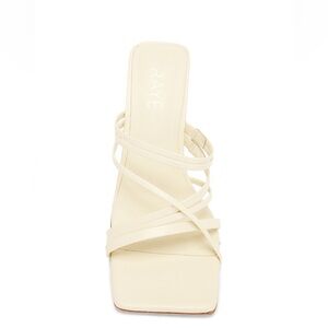 RAYE SQUARE TOE HEELS - SIZE 9